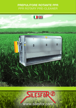 PREPULITORE ROTATIVO PPR