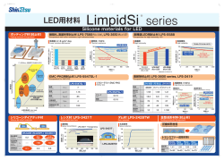 LED用各種材料～LimpidSi&reg;シリーズ