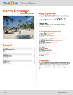 Santo Domingo - Paesi On Line