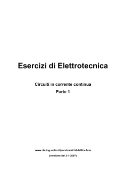 Circuiti in corrente continua