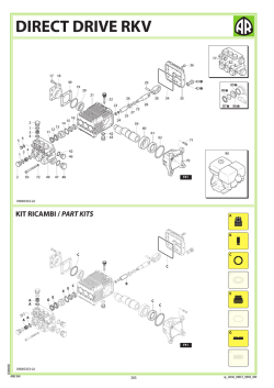 kit ricambi / part kits direct drive rkv