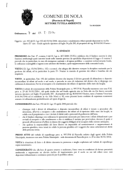 Rimozione e smaltimento rifiuti speciali in via De