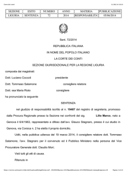 testo della sentenza