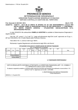 amministrazione provinciale di genova genova