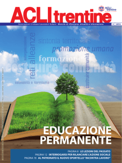 marzo 2014 - ACLI Trentine