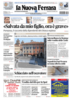 nuova carife 10 giugno prima pagina