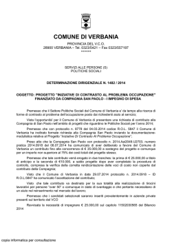 finanziato da compagnia san paolo