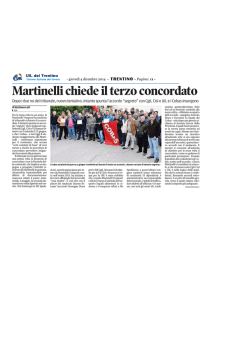 Martinelli Trasporti - UIL Pensionati del Trentino