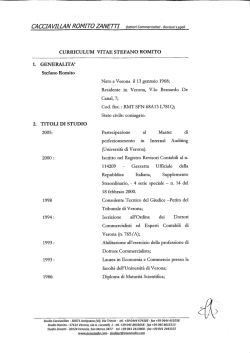 Stefano Romito - Fondazione Arena di Verona