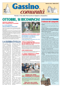 Scarica il bollettino in Formato PDF