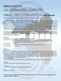 Open Day scuola di specializzazione a Roma 12