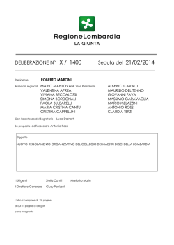delibera_X_1400-2014_02_21 - Maestri di sci &ndash; Lombardia