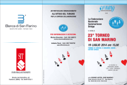23&deg; Torneo di San Marino