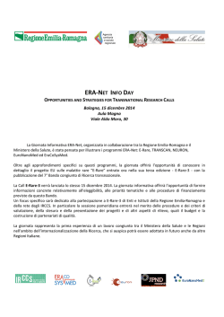 ERA-NET INFO DAY
