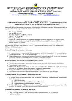 istituto statale di istruzione superiore magrini marchetti