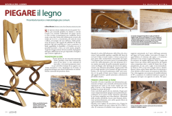 PIEGARE il legno