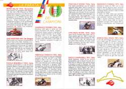 Rievocazione Storica 2014 - La parata dei Campioni