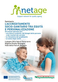 Il programma del seminario