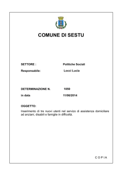 COMUNE DI SESTU