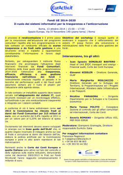 Programma - EurActiv.it