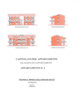 Appartamento 04 - Impresa Edile Ventura Rocco