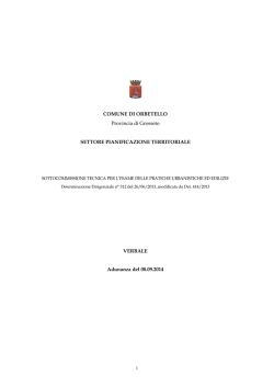 verbale - Comune di Orbetello