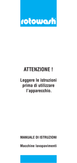 ATTENZIONE ! - Rotowash Italia
