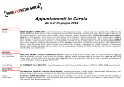 Programma - Provincia di Udine
