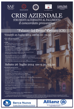 locandina crisi aziendale