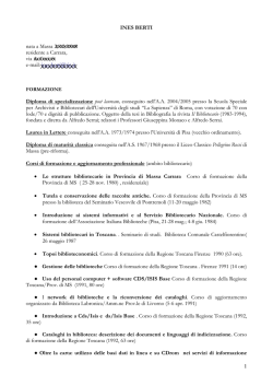 Ines Berti (Contenuto Scaricabile)