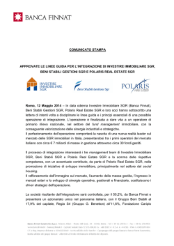 Beni Stabili Gestioni SGR, Polaris Real Estat