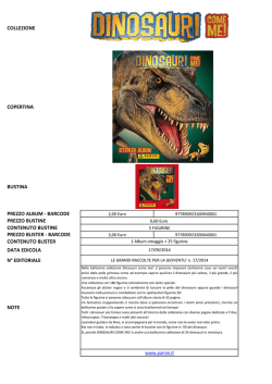 Dinosauri come me! - La mia edicola Panini