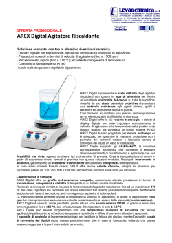 AREX Digital Agitatore Riscaldante