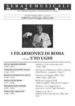 I FILARMONICI DI ROMA