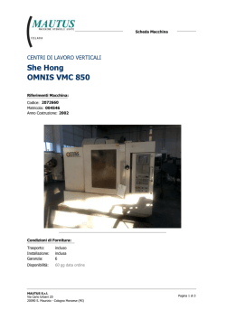 She Hong OMNIS VMC 850
