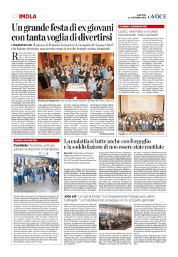 La Bcc ravennate e imolese ha premiato i bravi