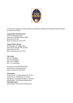 Proposta commerciale Pms Sport