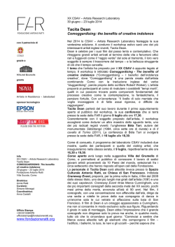 CS_XX CSAV_2014 - Fondazione Antonio Ratti