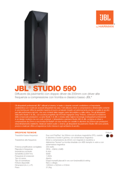 JBL&reg; Studio 590