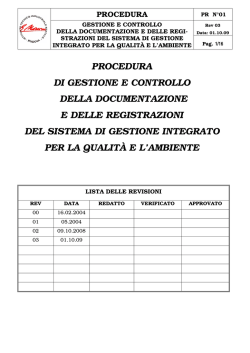 Gestione documentazione - Gazzetta Amministrativa