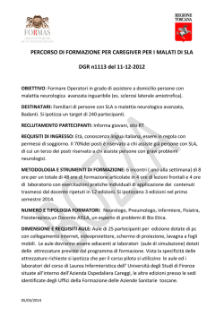 programma corso formazione "badanti"