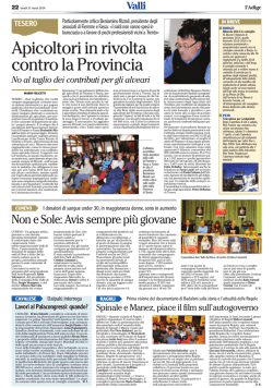 Apicoltori in rivolta contro la Provincia