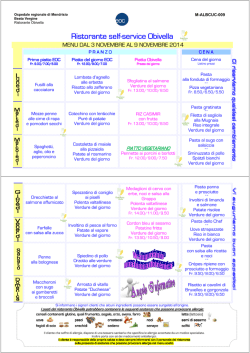 Ristorante self Ristorante self-service Obivella service Obivella