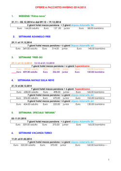 clicca qui - Hotel Presena