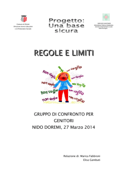 REGOLE E LIMITI - Comune di Rimini