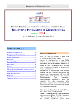 aprile - Tribunale di Varese