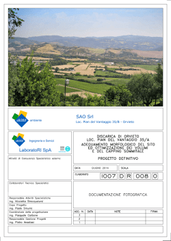 SAO Srl LaboratoRI SpA