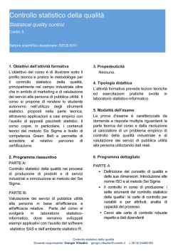 Programma delle guide (Italiano)