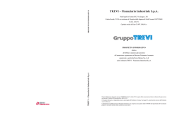 TREVI – Finanziaria Industriale S.p.A.