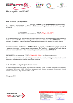 STATI GENERALI 2014 - AZIENDE E SPONSOR